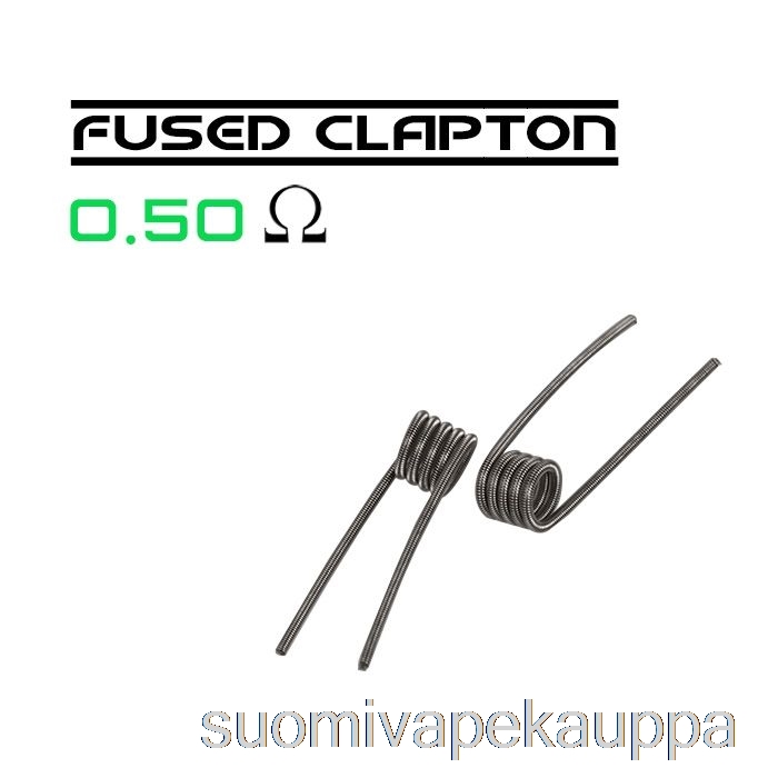 Vape Suomi Wotofo Comp Lanka - Valmiiksi Rakennetut Kelat 0,5 Ohm Sulatettu Clapton - 10 Kpl Pakkaus